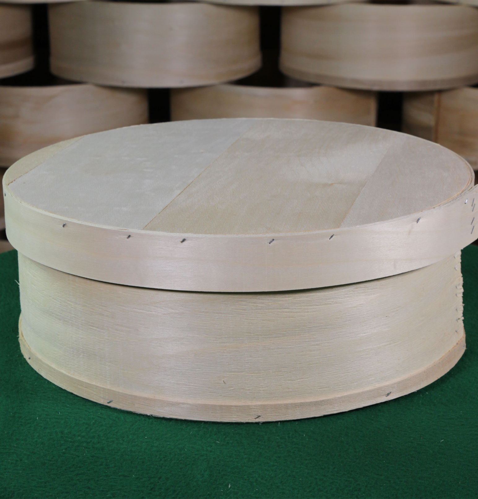 Small Signature Round Wooden Keepsake Box – Cheese to Please