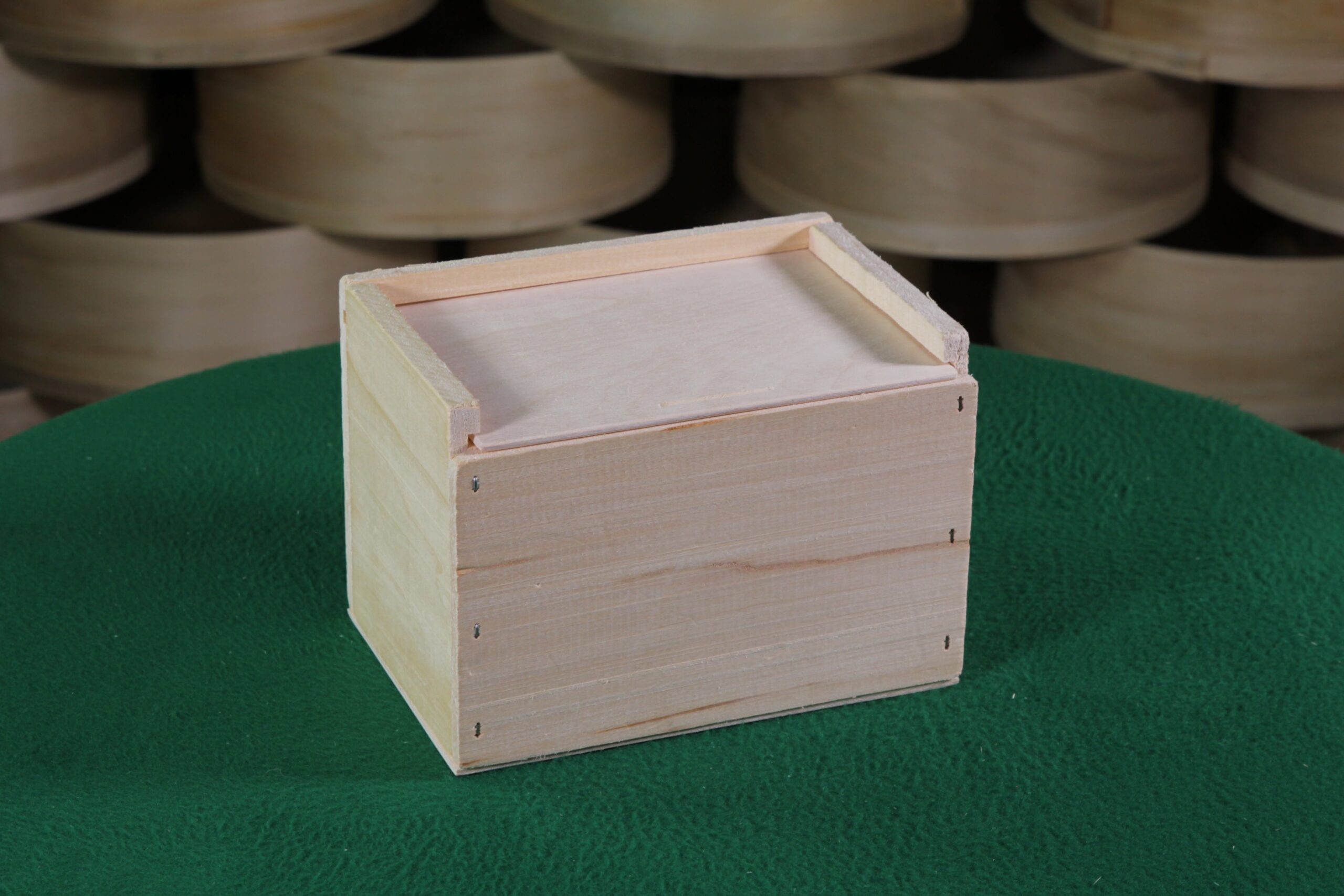 Wood Boxes With Lids
